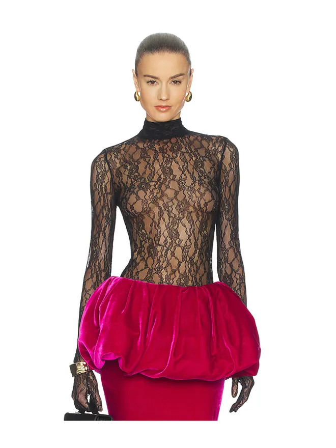 The New Arrivals by Ilkyaz Ozel The New Arrivals by Ilkyaz Ozel DEYA デヤレースタートルネックの商品画像