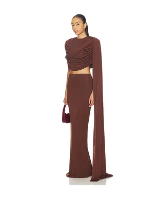 The New Arrivals by Ilkyaz Ozel KHARA ロングトレーンジャージートップ - サムネイル1