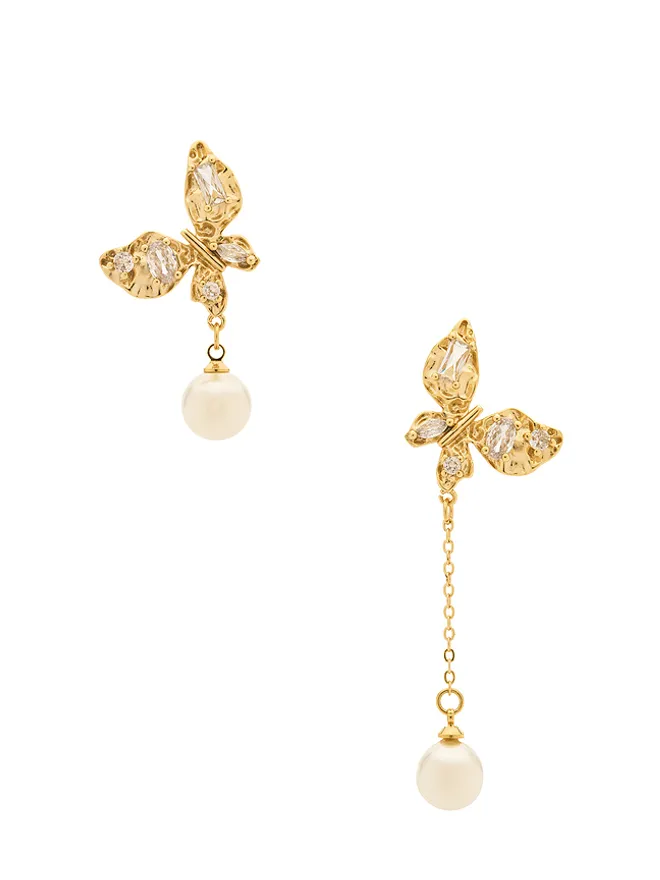Natalie B Jewelry Natalie B Jewelry FLUTTER ドロップイヤリングの商品画像