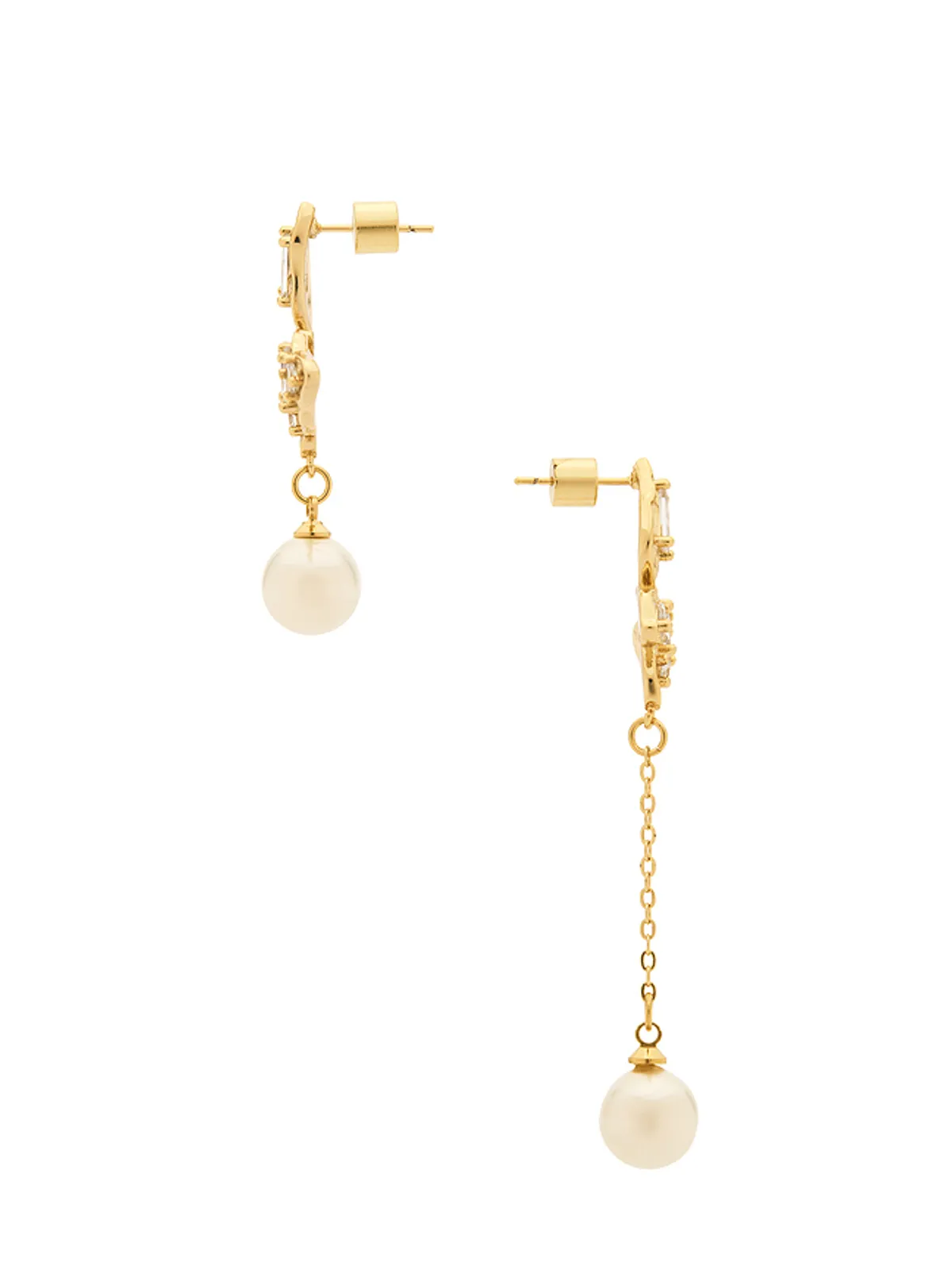 Natalie B Jewelry FLUTTER ドロップイヤリング - 画像2