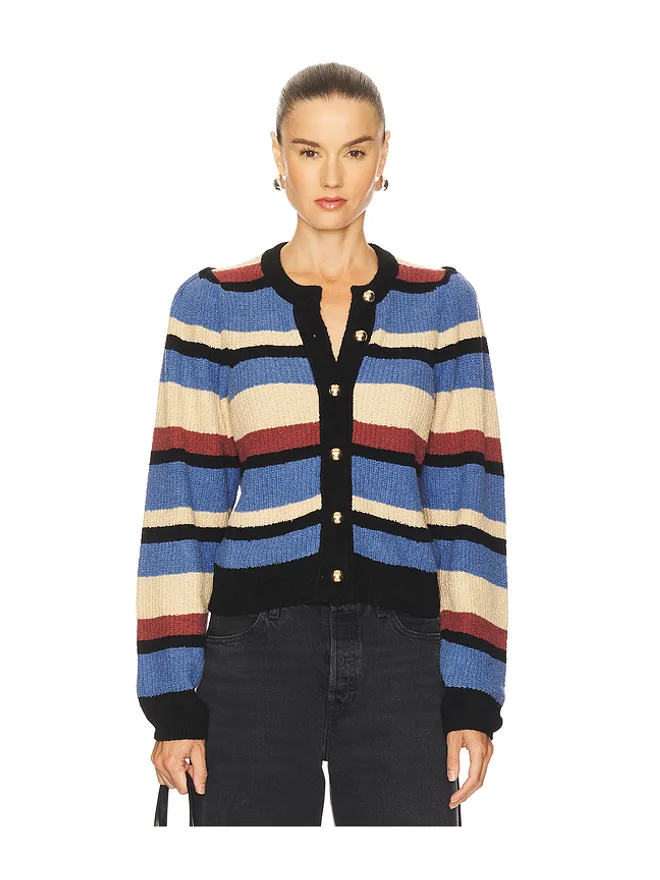 Nation Los Angeles Nation Los Angeles CARMELA カーディガン - Black,Blue.の商品画像