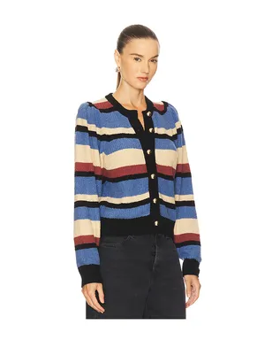 Nation Los Angeles CARMELA カーディガン - Black,Blue. - サムネイル2