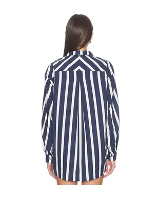 Nau Bikinis STRIPED チュニック - Navy,White. - サムネイル4