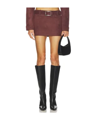 Nakedvice THE MARTHA FAUX SUEDE スカート - サムネイル1