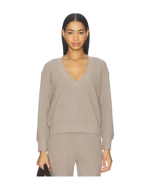 Negative Underwear Waffle Knit Deep V - サムネイル1