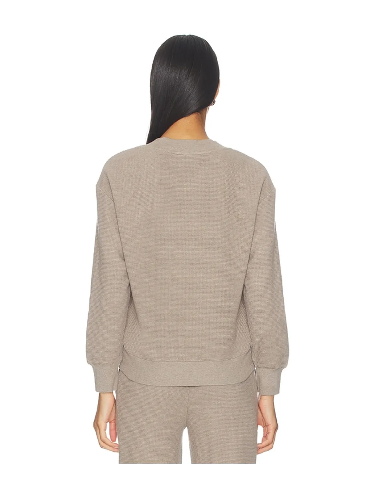 Negative Underwear Waffle Knit Deep V - 画像3