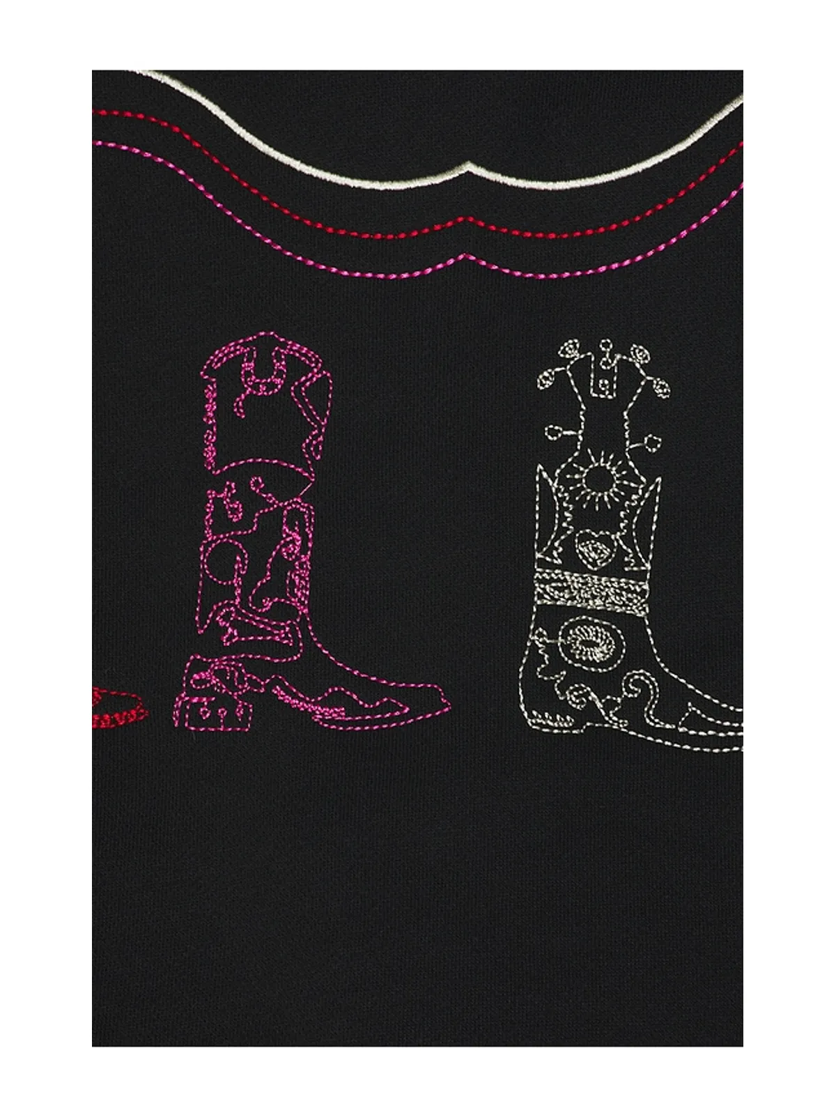 Never Fully Dressed BLACK COWBOY セーター - 画像5