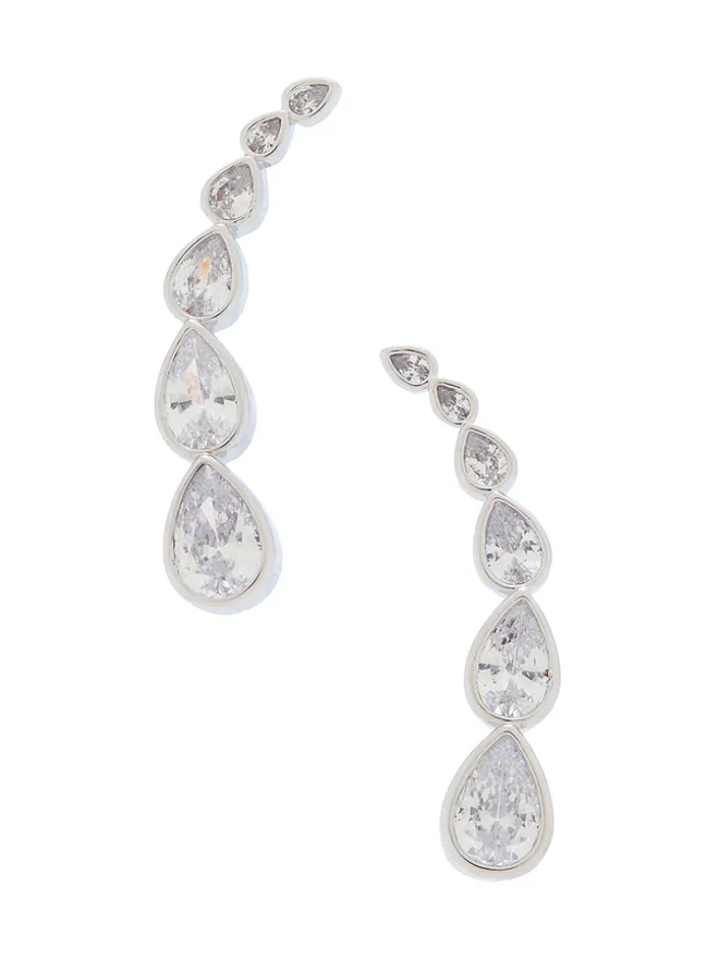 Nana Jacqueline Nana Jacqueline CRISTALLE TEARDROP イヤリングの商品画像
