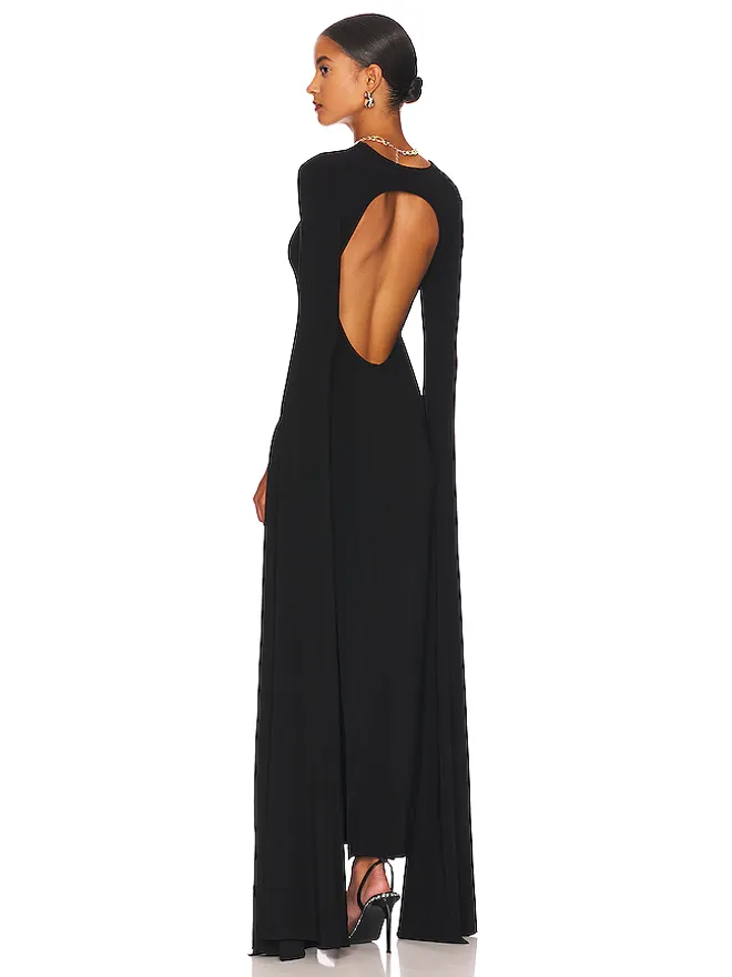 Norma Kamali Norma Kamali RIBBON SLEEVE ガウンの商品画像