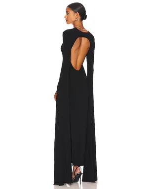 Norma Kamali RIBBON SLEEVE ガウン - サムネイル1