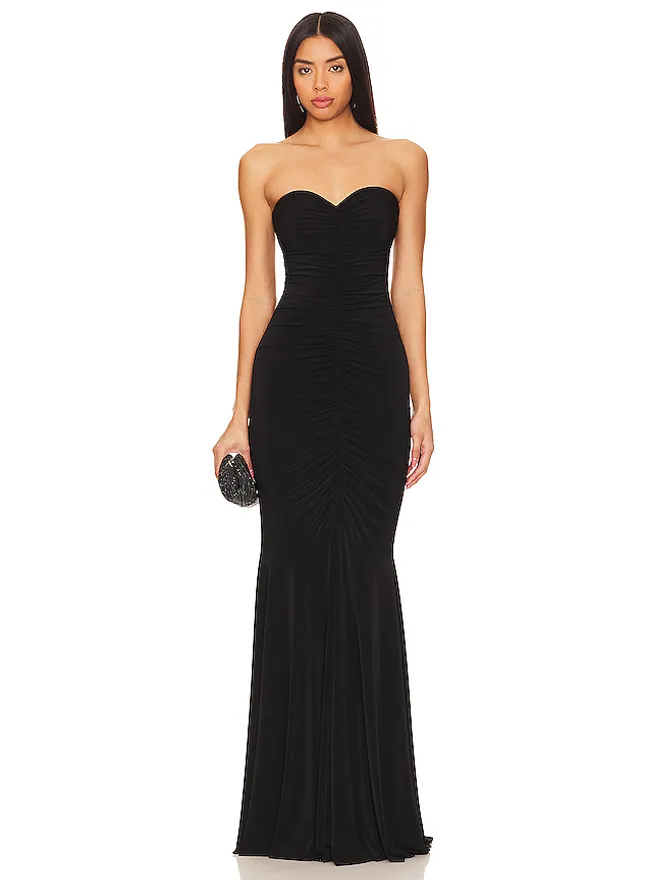 Norma Kamali Norma Kamali フィッシュテールガウンの商品画像