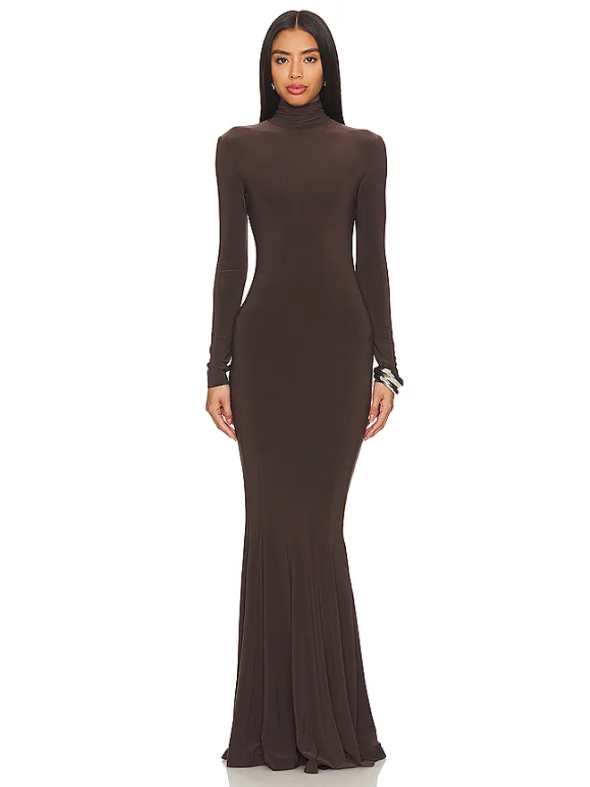 Norma Kamali Norma Kamali フィッシュテールガウンの商品画像