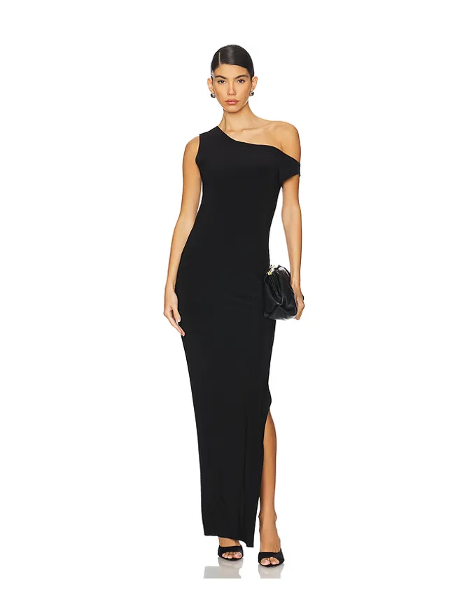 Norma Kamali Norma Kamali ドロップショルダーフィットガウンの商品画像
