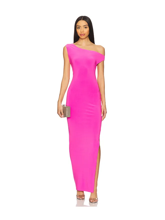 Norma Kamali Norma Kamali ドロップショルダーフィットガウンの商品画像