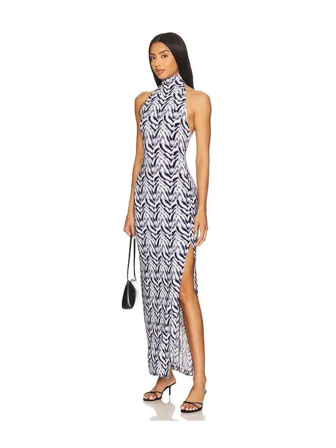 Norma Kamali Norma Kamali ストラップレスガウン - Black,White.の商品画像