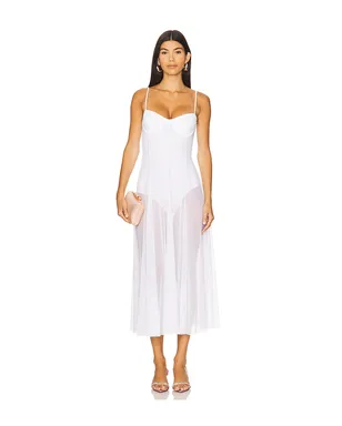Norma Kamali Underwire Dress With Bodysuit - サムネイル1