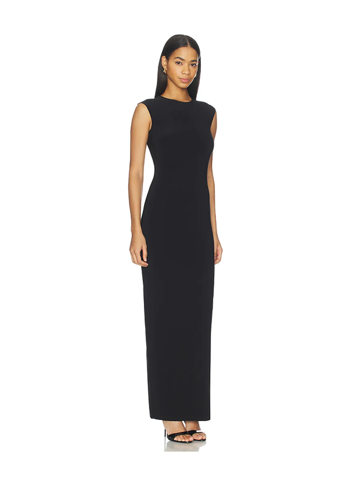Norma Kamali SLEEVELESS LONG ドレス - 画像2