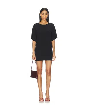 Norma Kamali SHORT SLEEVE BOXY MINI ドレス - サムネイル1