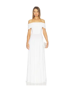 Norma Kamali SLEEVELESS COWL NECK FLARED ガウン - サムネイル1