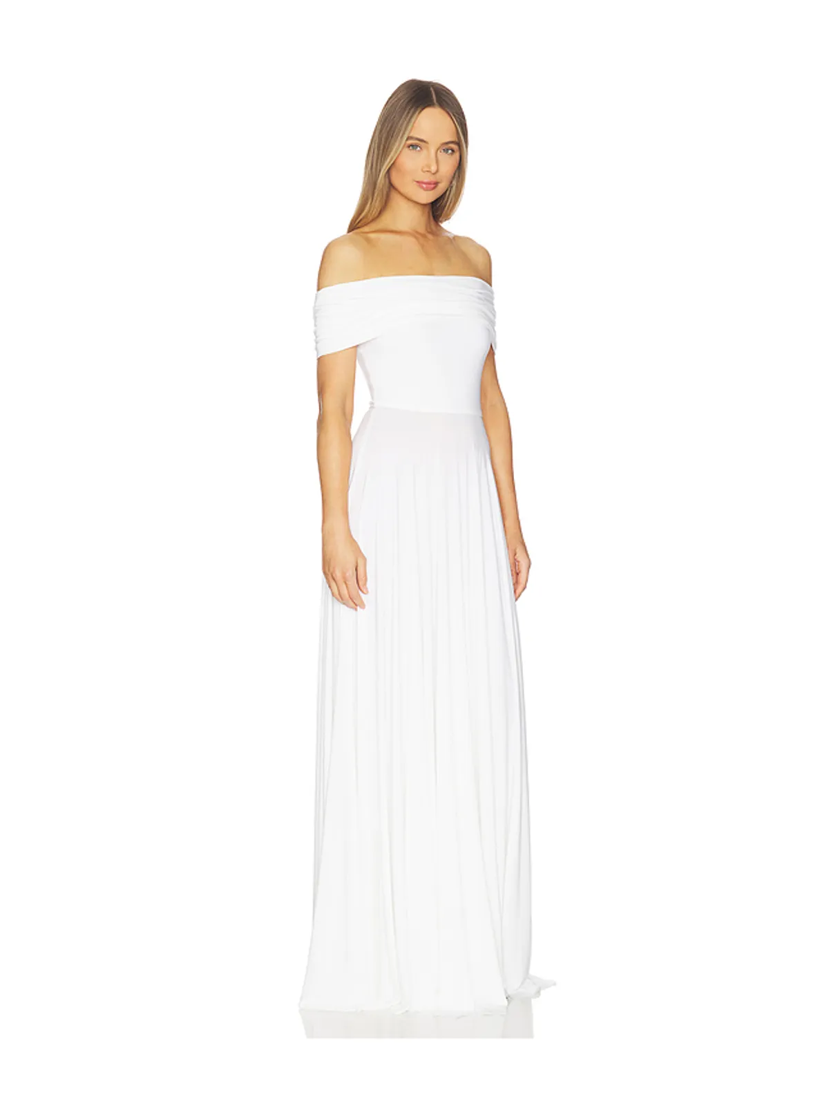 Norma Kamali SLEEVELESS COWL NECK FLARED ガウン - 画像2