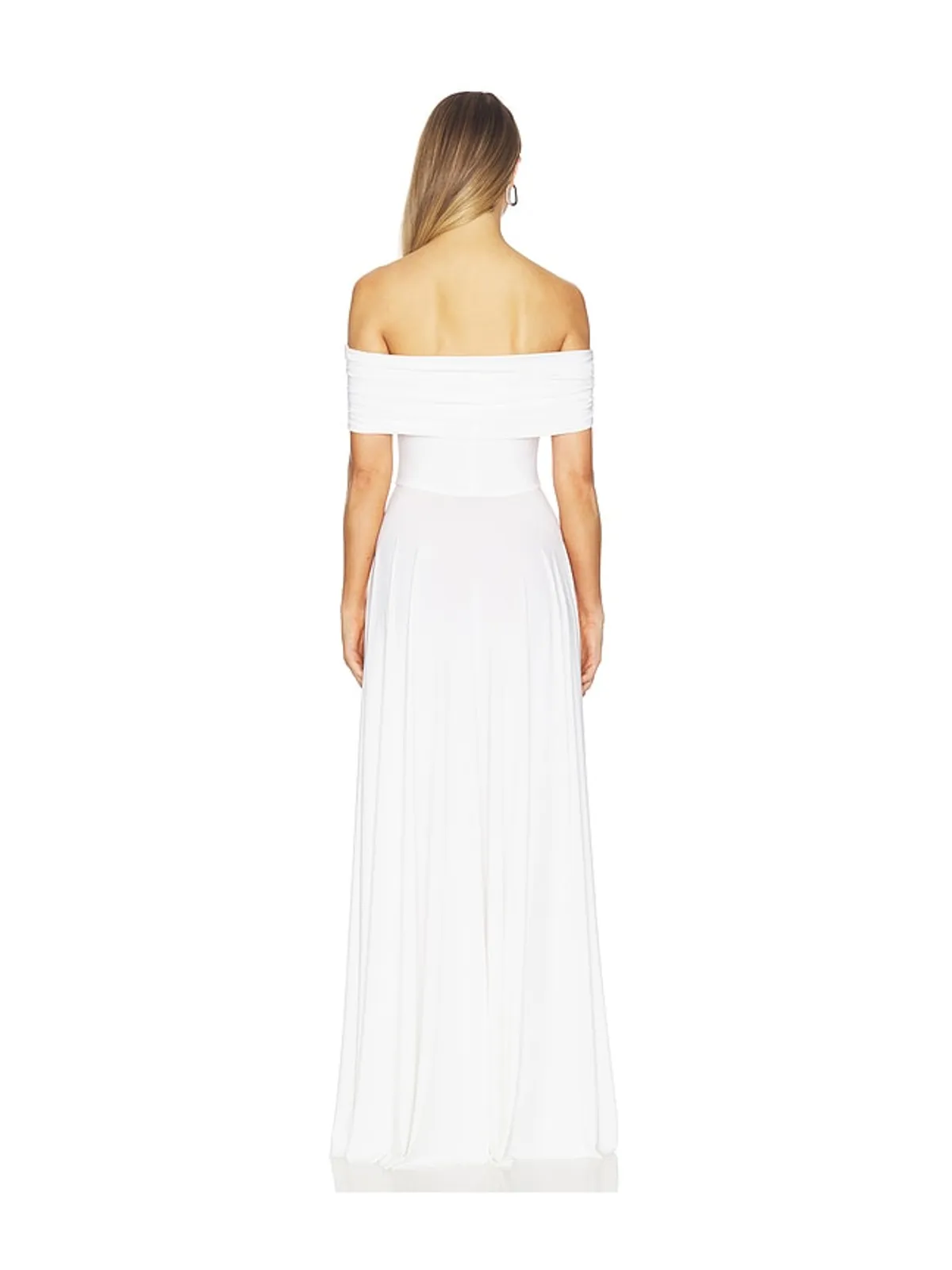Norma Kamali SLEEVELESS COWL NECK FLARED ガウン - 画像3
