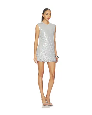 Norma Kamali SLEEVELESS TWIST MINI ドレス - サムネイル2