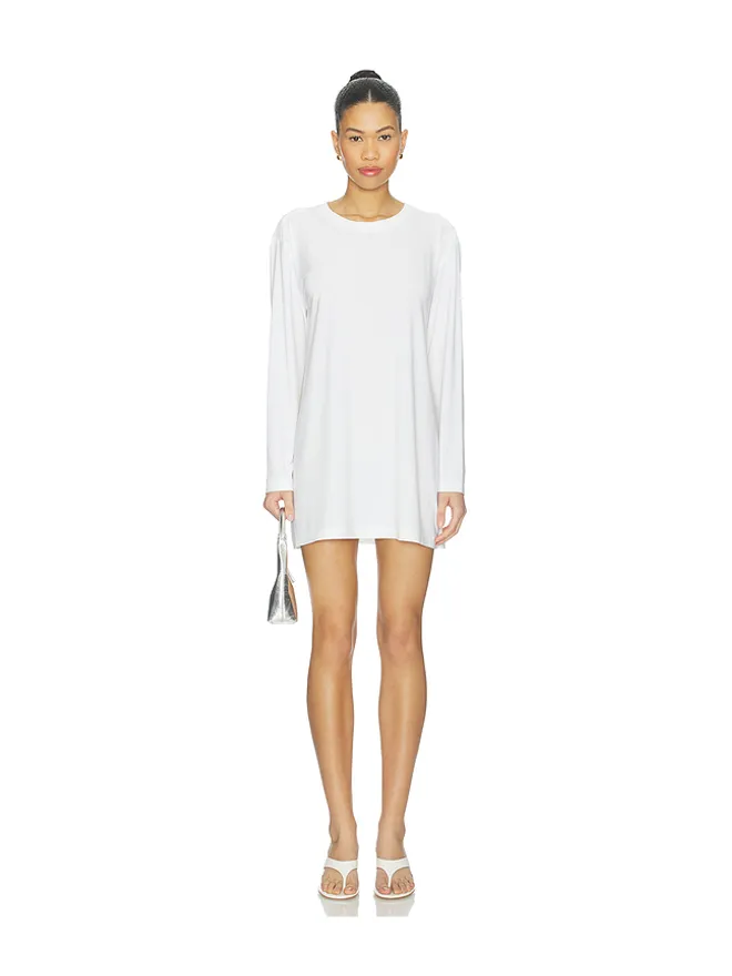 Norma Kamali Norma Kamali OVERSIZED LONG SLEEVE MINI ドレスの商品画像