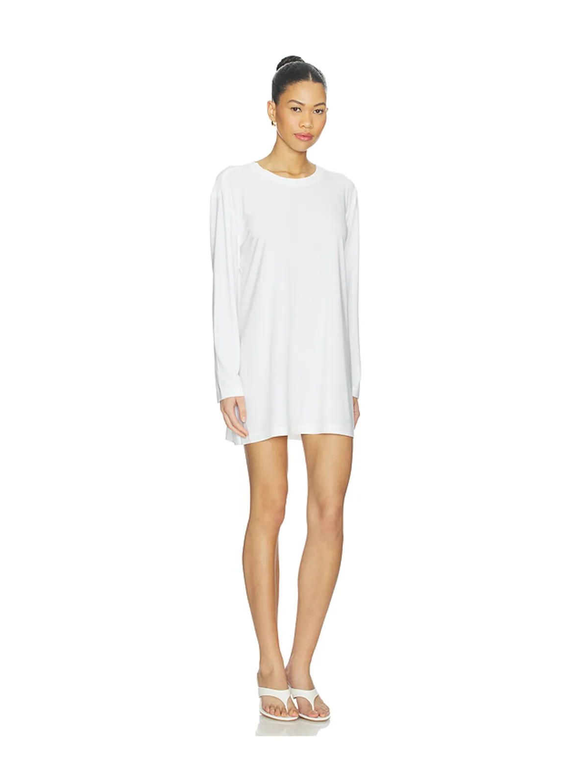 Norma Kamali OVERSIZED LONG SLEEVE MINI ドレス - 画像2