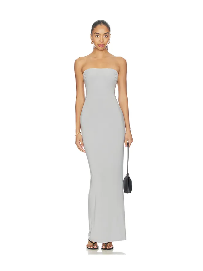 Norma Kamali Norma Kamali STRAPLESS LONG ドレスの商品画像