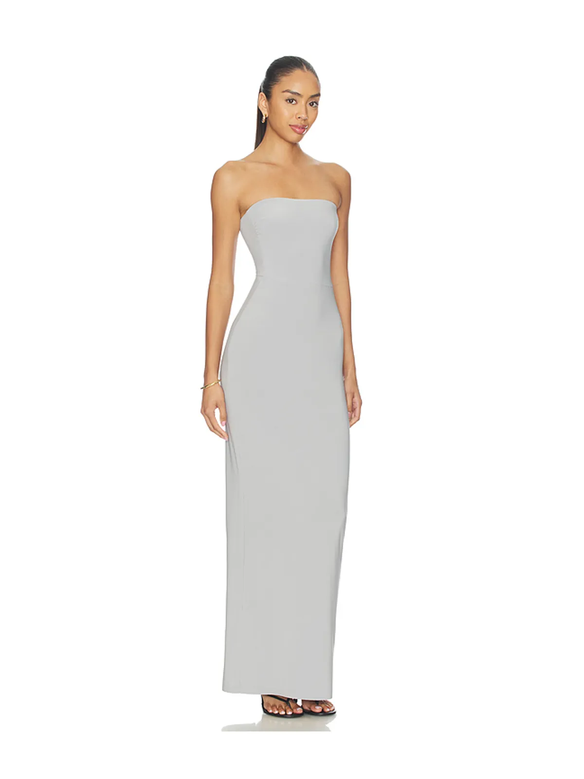 Norma Kamali STRAPLESS LONG ドレス - 画像2