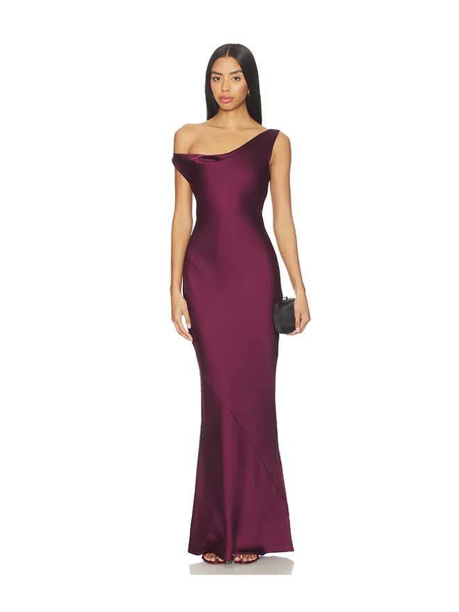Norma Kamali Norma Kamali ドロップショルダー マリアガウンの商品画像