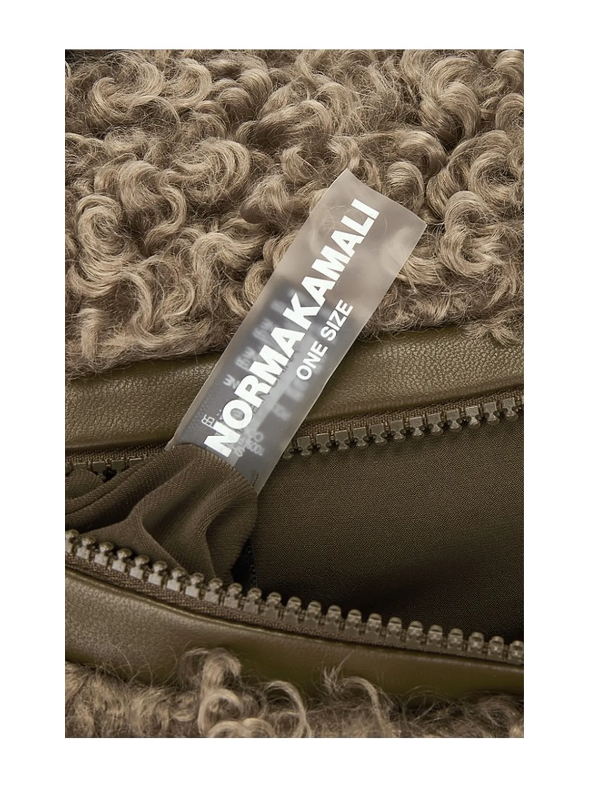 Norma Kamali MUFF マフバッグ - 画像5