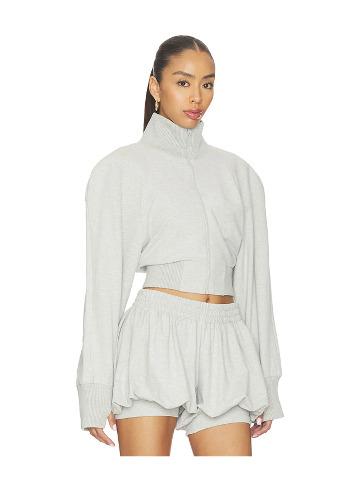 Norma Kamali OVERSIZED TURTLE BOMBER ジャケット - 画像2