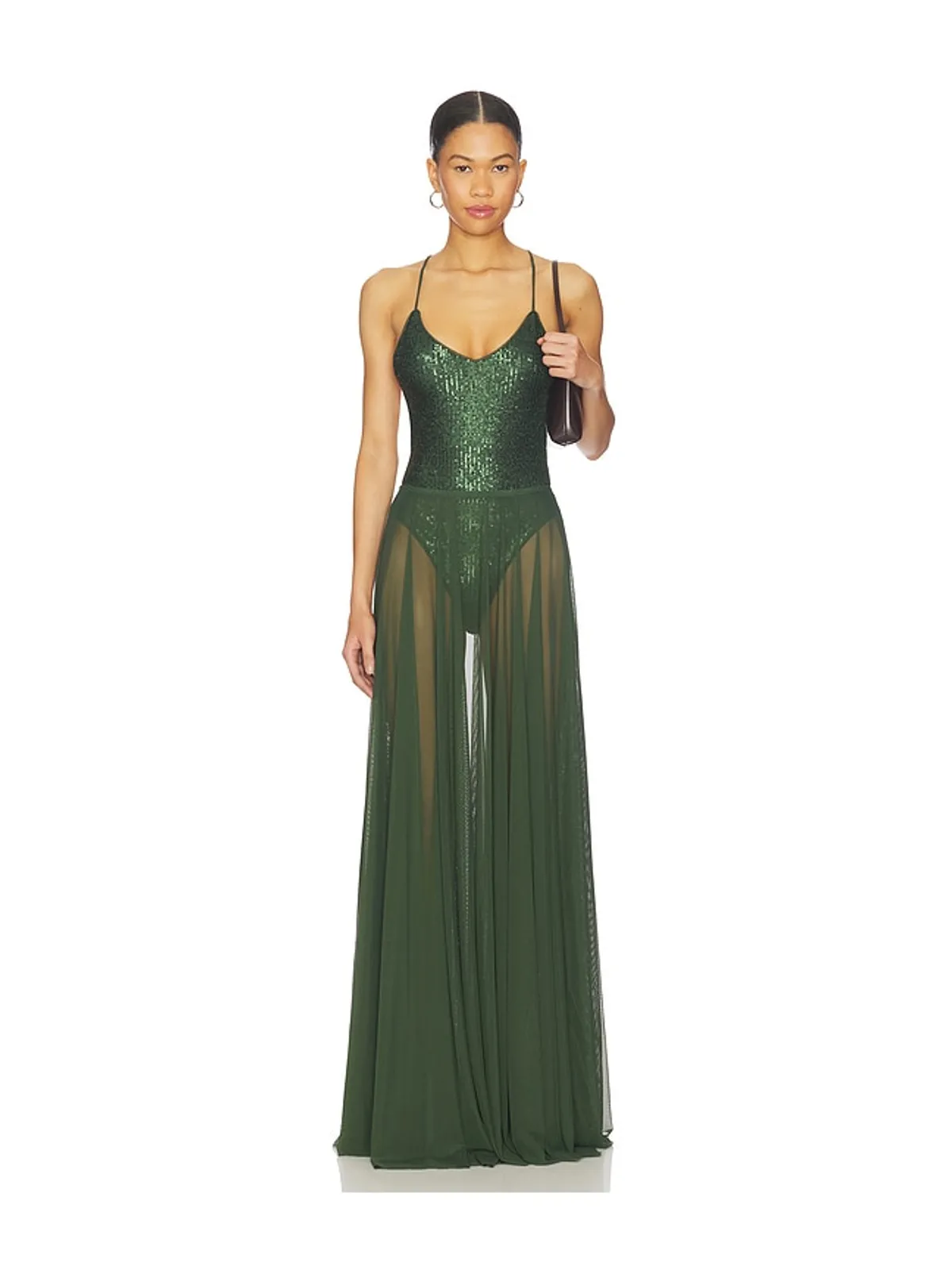 Norma Kamali FLARED MAXI SKIRT フレアマキシスカート - 画像5