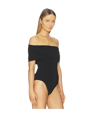 Norma Kamali SLEEVELESS COWL NECK HOODED ボディスーツ - サムネイル3