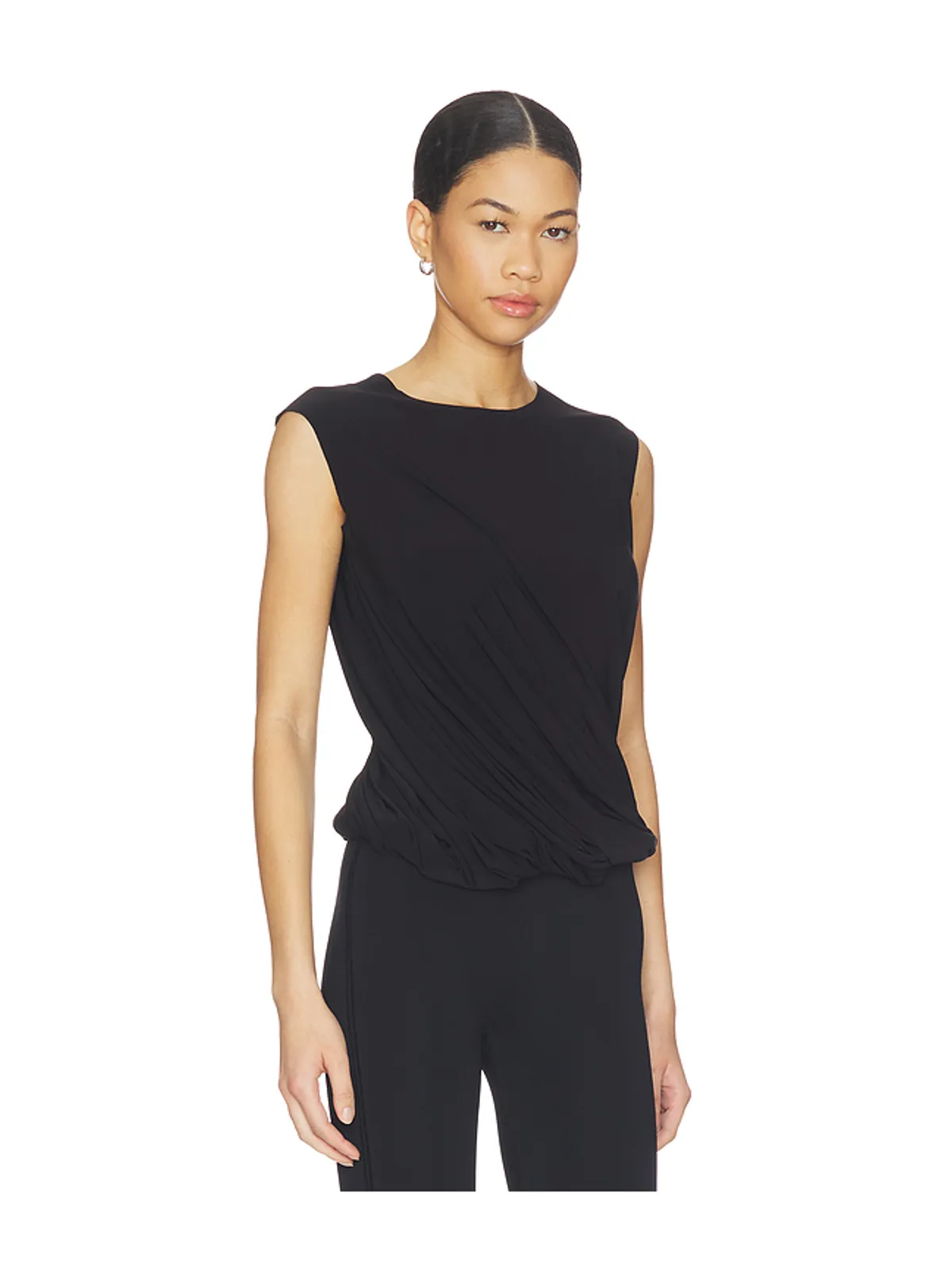 Norma Kamali SLEEVELESS TWIST トップ - 画像2
