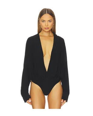 Norma Kamali HOODED ボディスーツ - サムネイル2