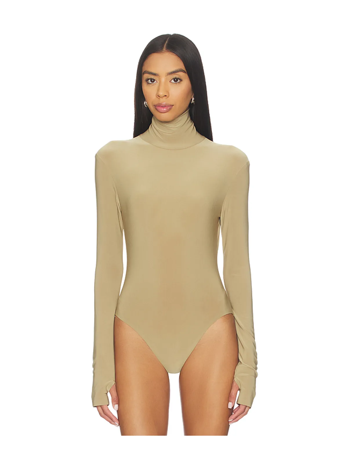 Norma Kamali Long Sleeve Turtle Bodysuit - 画像2