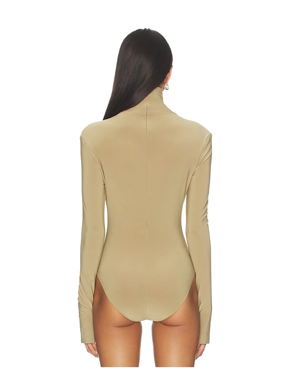 Norma Kamali Long Sleeve Turtle Bodysuit - 画像4
