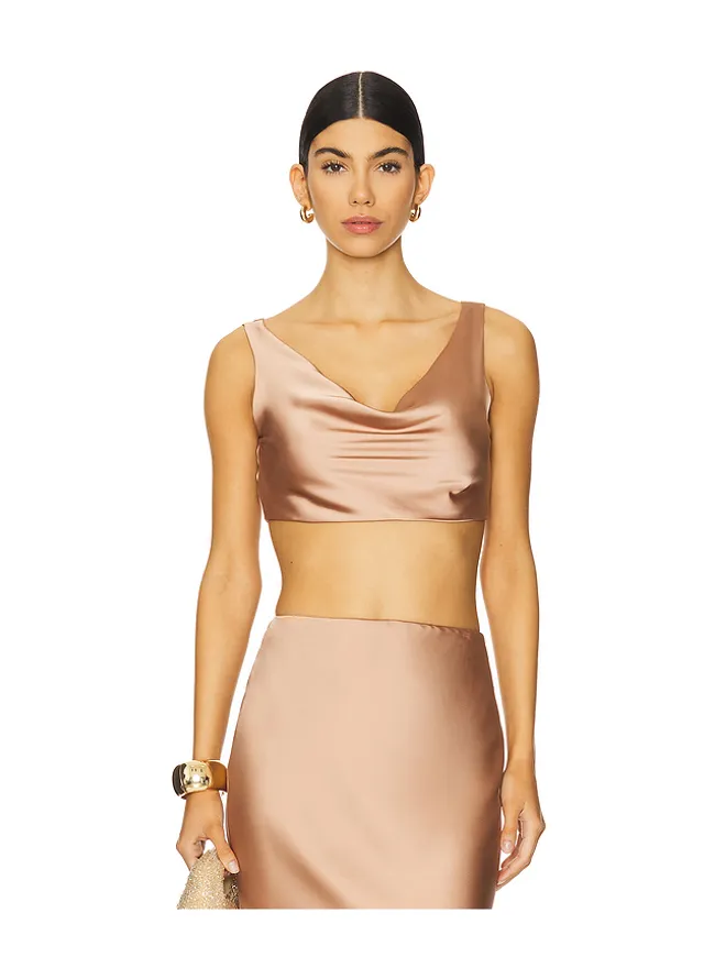 Norma Kamali Norma Kamali MARIA クロップトップの商品画像