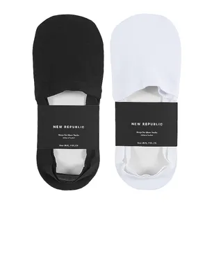 New Republic 2 Pack Ninja No Show Socks - サムネイル1