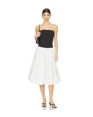 Steve Madden OLIVER ミディ丈ドレス - Black,White. - サムネイル1