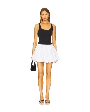 Steve Madden LINNEA ミニドレス - Black,White. - サムネイル1
