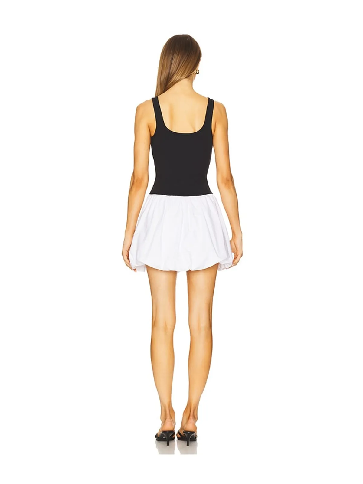Steve Madden LINNEA ミニドレス - Black,White. - 画像3
