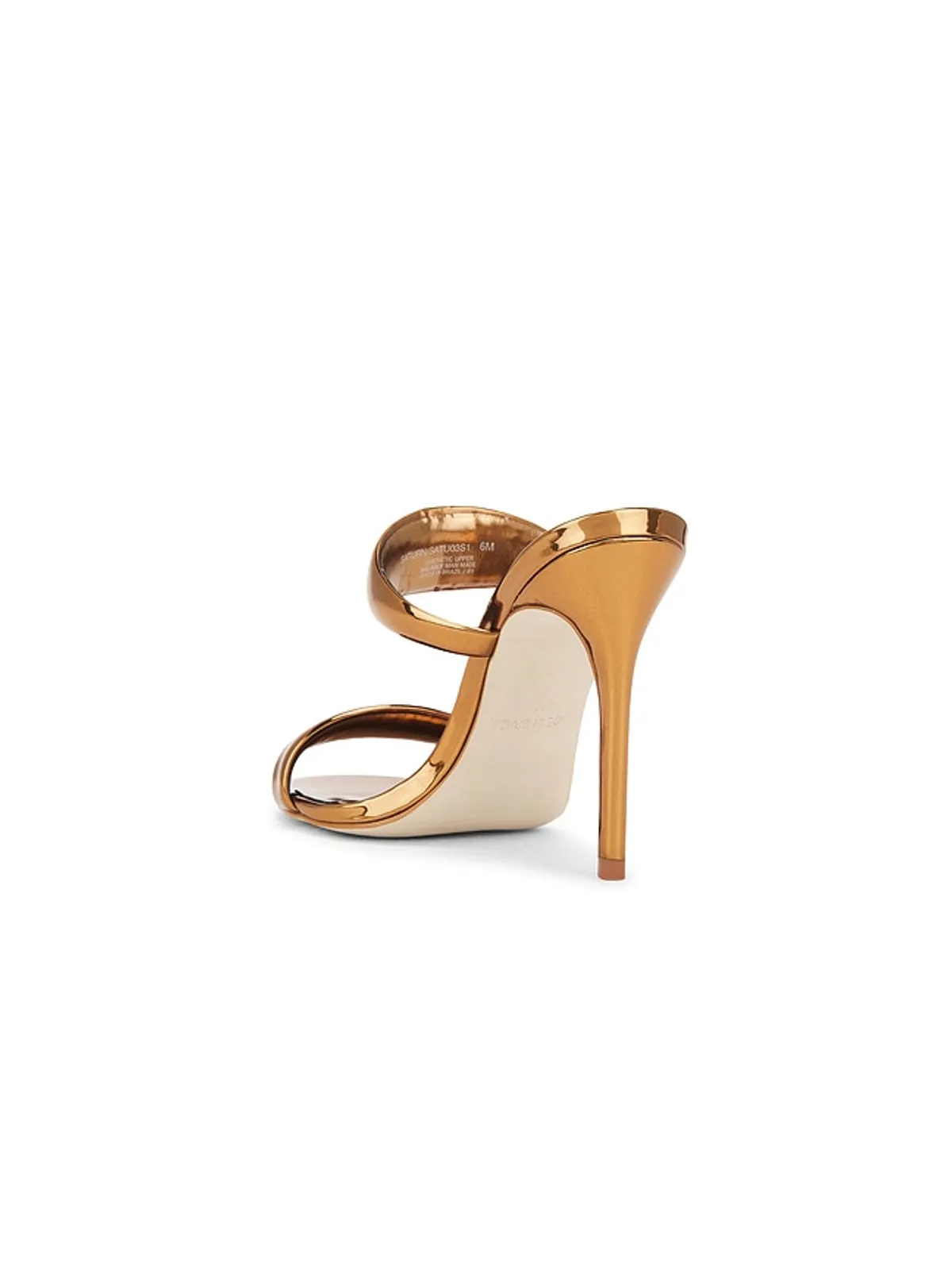 Steve Madden SATURN サンダル - Metallic Bronze, brown. - 画像3