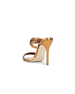 Steve Madden SATURN サンダル - Metallic Bronze, brown. - サムネイル3