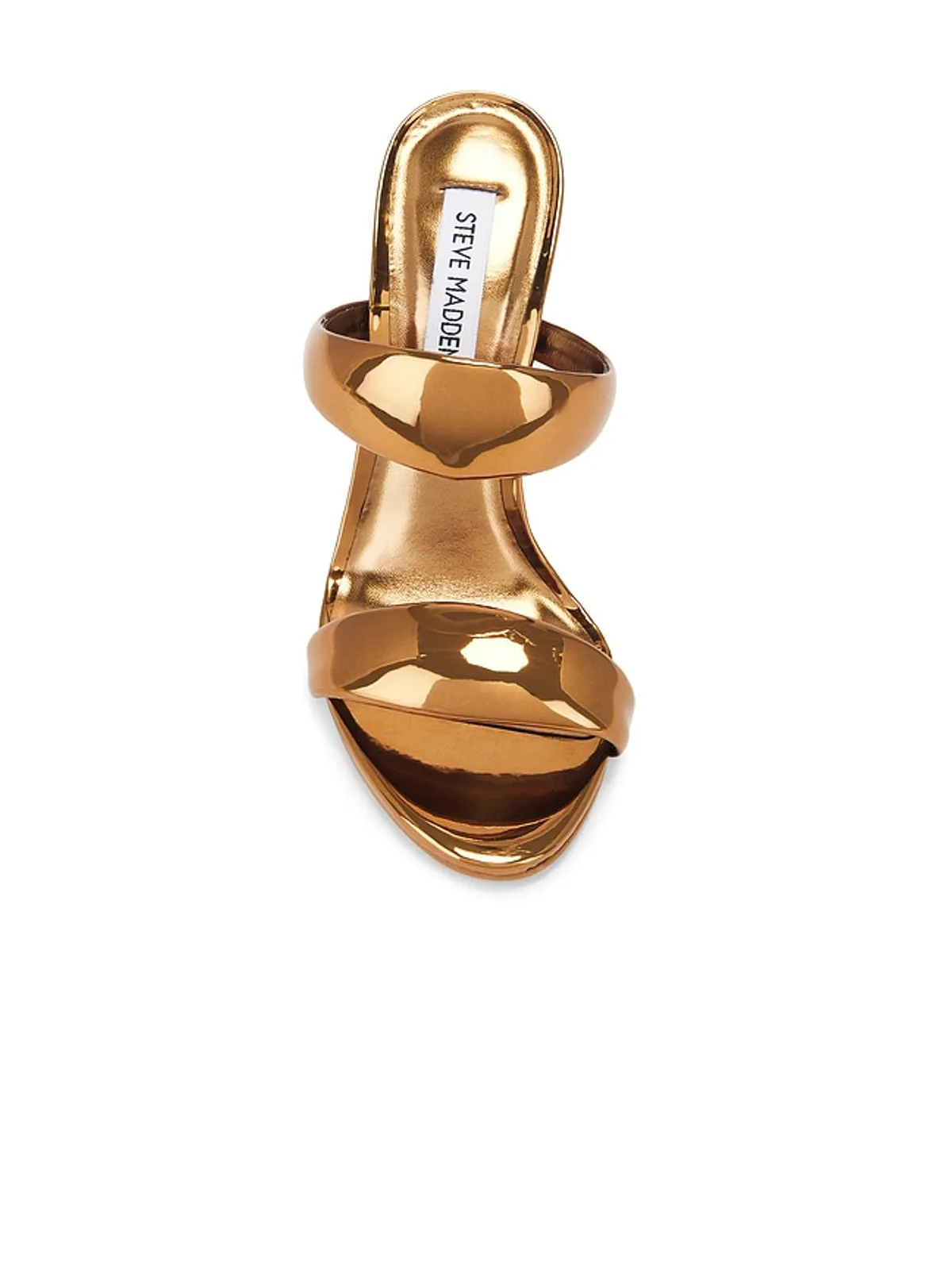 Steve Madden SATURN サンダル - Metallic Bronze, brown. - 画像4