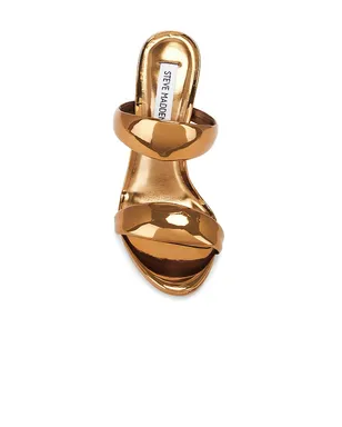 Steve Madden SATURN サンダル - Metallic Bronze, brown. - サムネイル4