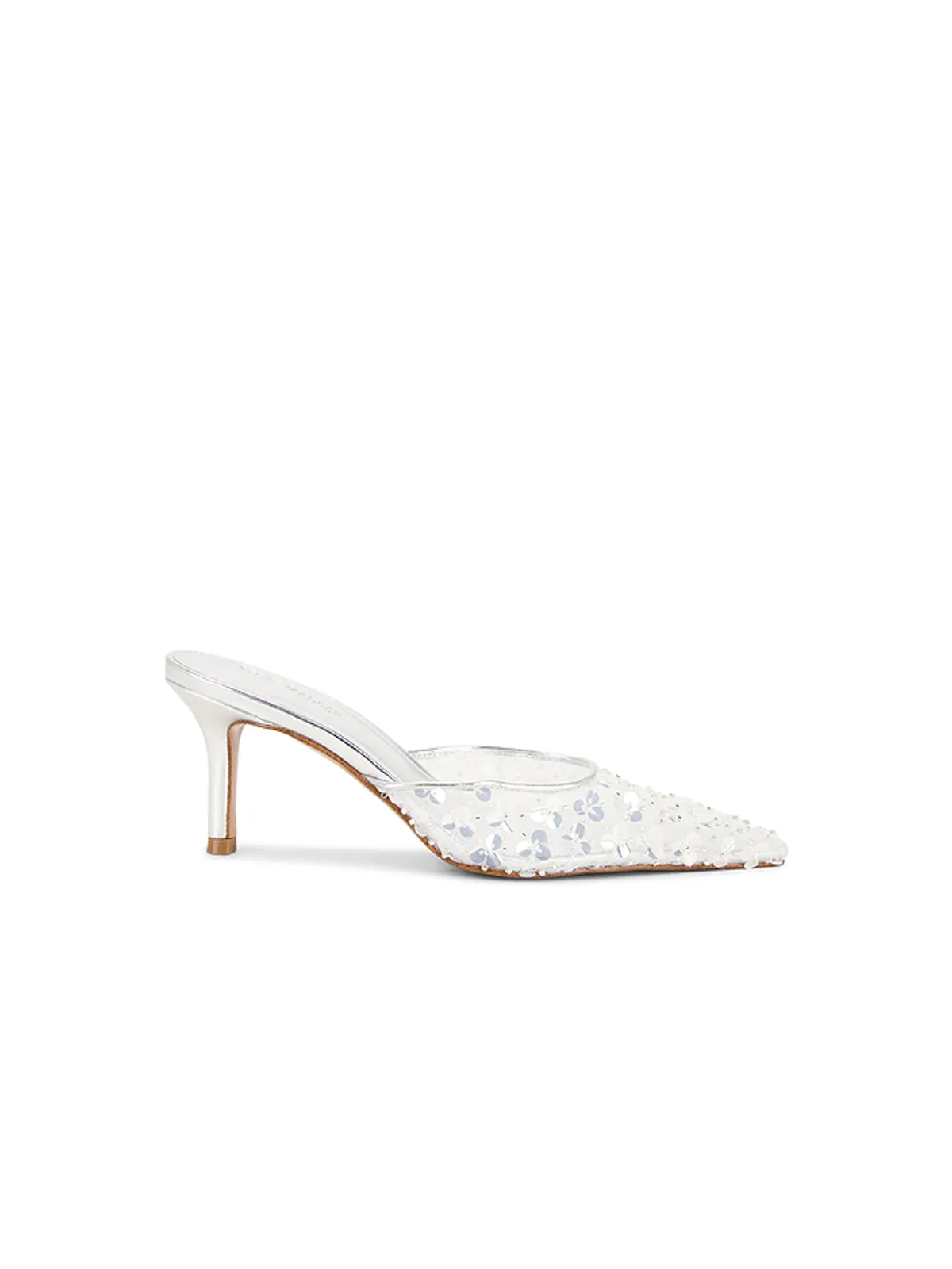 Steve Madden ALEXI パンプス - Metallic Silver, grey. - 画像1