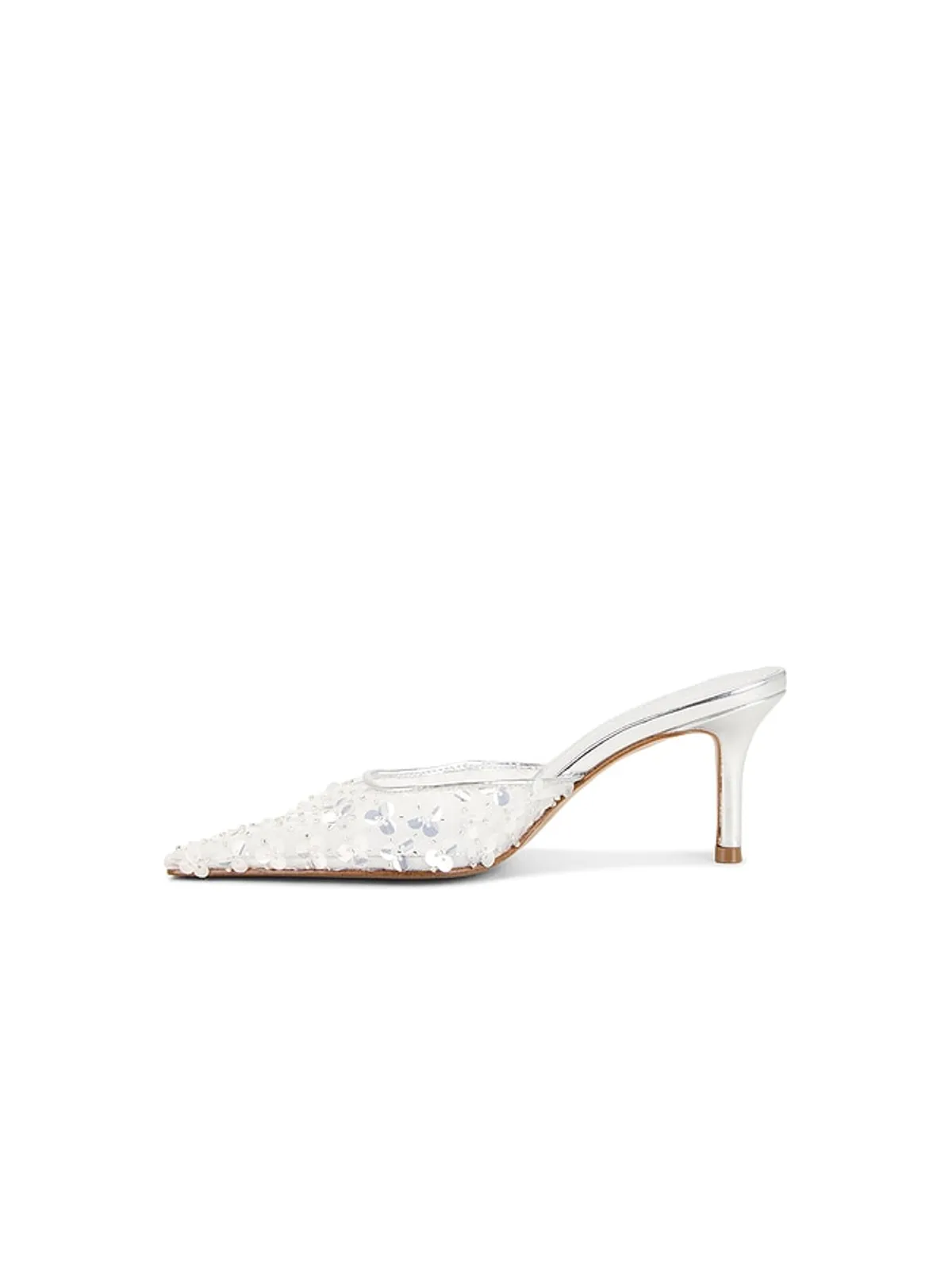 Steve Madden ALEXI パンプス - Metallic Silver, grey. - 画像5